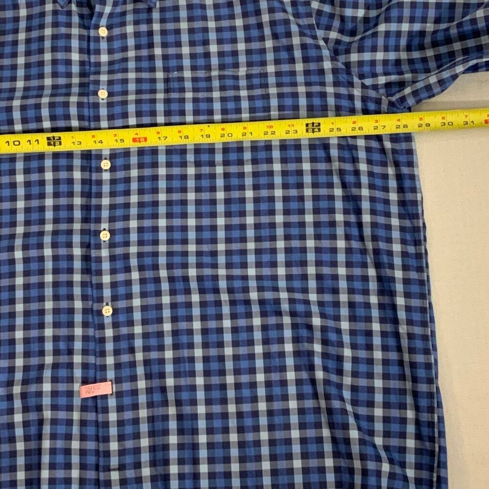 Peter Millar‎ Men's Plaid Dress shirt size XXL - Picture 5 of 6